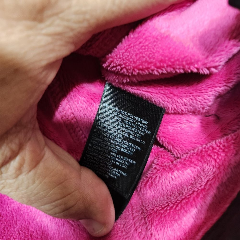 The North Face Womens Purple Pink Fleece Interior Hoodie Jacket Pockets XS/TP - Picture 10 of 16